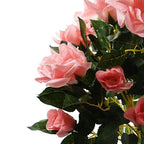 Artificial Pink Rose Tree Wedding Twisted Vine Detail 90cm (3ft)