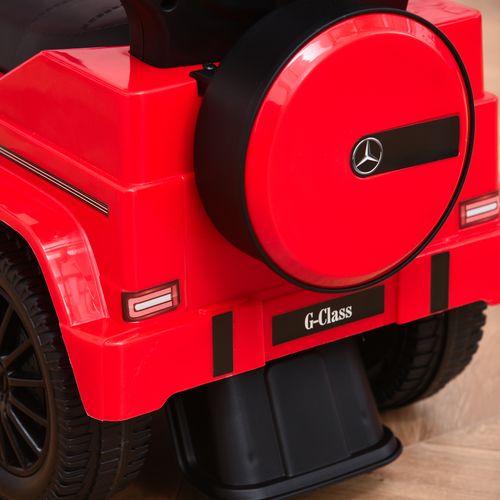 3 in 1 Kids Children Ride on Push Car Toddler Sliding Car Licensed Walker Foot to Floor Slider Push-Along with Horn Steering Wheel NO POWER Manual, Red