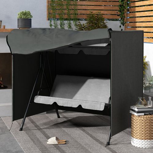 Garden Furniture Protector Patio Swing Chair Cover Large Outdoor Grey