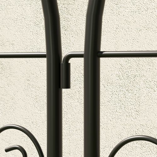 Set of 2 Metal Garden Trellis, Outdoor Trellis Panels, 150 x 50cm