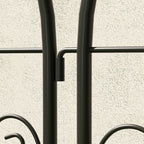 Set of 2 Metal Garden Trellis, Outdoor Trellis Panels, 150 x 50cm