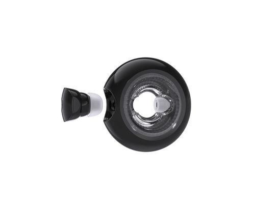 WYEWAVE Wireless Earbuds With Necklace Soft Touch True Wireless - Black