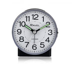 Mid Sized Bedside Quartz Alarm Clock - Black.3