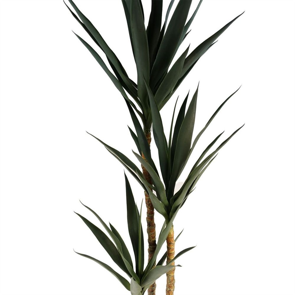 XL 170cm Artificial Triple Yukka Tree Plant - Realistic, Spiky