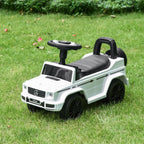 3 in 1 Kids Ride On Car Licensed Foot To Floor Slider Toddler Push Along NO POWER White 12-36 months