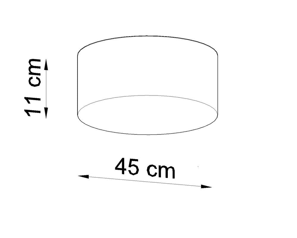 ARENA Black Round Loft LED Wall Lamp - Stylish E27 Design
