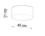 ARENA Black Round Loft LED Wall Lamp - Stylish E27 Design