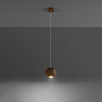 WOODY Pendant Lamp - Scandinavian Design, Wood, GU10