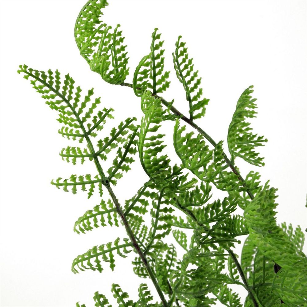 50cm Dark Green Artificial Southern Wood Fern Bush