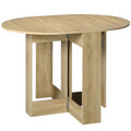 Folding Dining Table Foldable Drop Leaf Dinner Table for Kitchen
