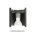 Aluminum GU10 Ceiling Lamp - Modern Design