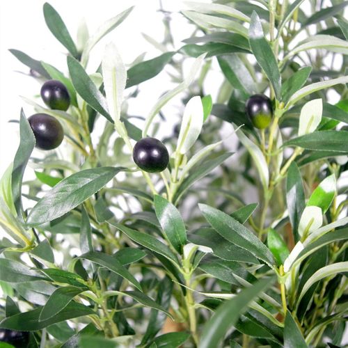 125cm Luxury Artificial Olive Tree Range with Crafted Detail