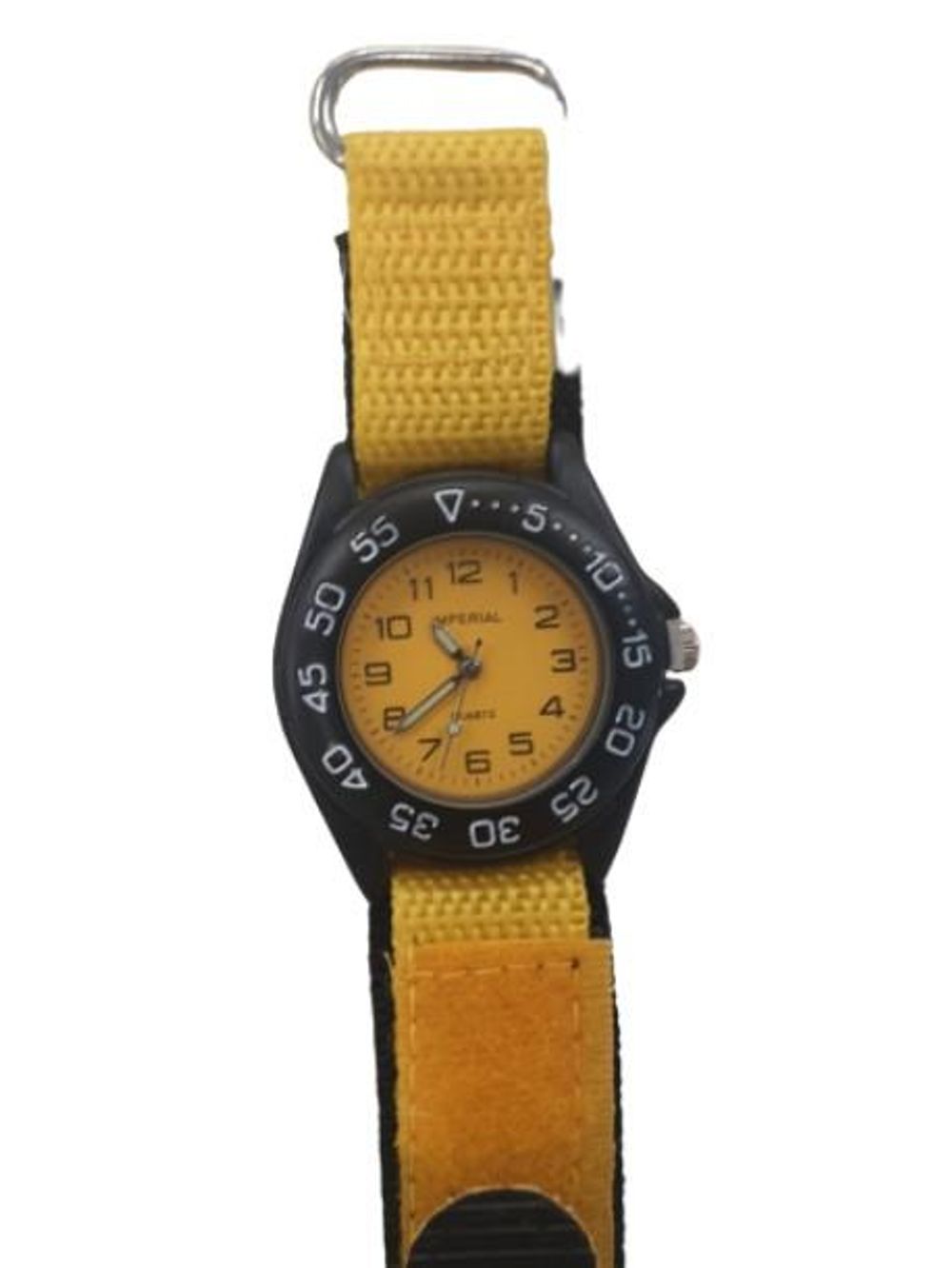 Yellow Kids' Watch - Easy Fasten - Velcro Strap