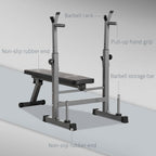 Elite Adjustable Weight Bench - Foldable, Barbell Rack, Dip Station - Shop Now