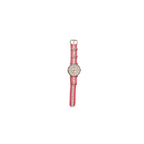 Girls Time Teacher Watch - Analogue Nylon Strap, Bold Numbers, Quartz Movement - 1-Year