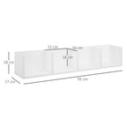 Multi-Media Wooden Shelf - Organize Your Collection