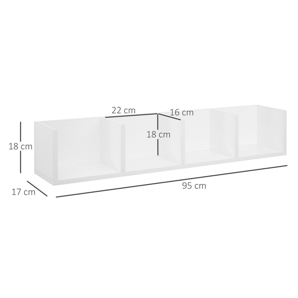 Multi-Media Wooden Shelf - Organize Your Collection