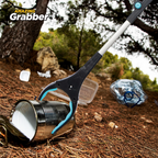 Lightweight Folding Long Reach Grabber Tool with LED Light - Efficient