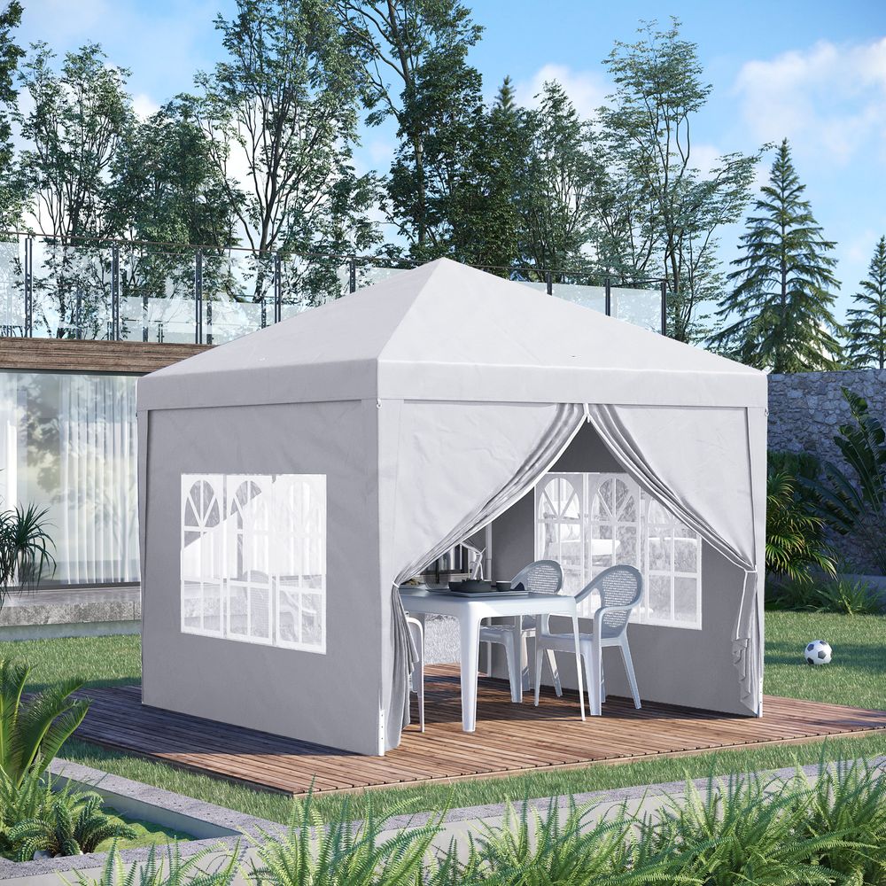 3mx3m Pop Up Gazebo - for Parties, Weddings, and Outdoor Events - Easy Set-Up and!