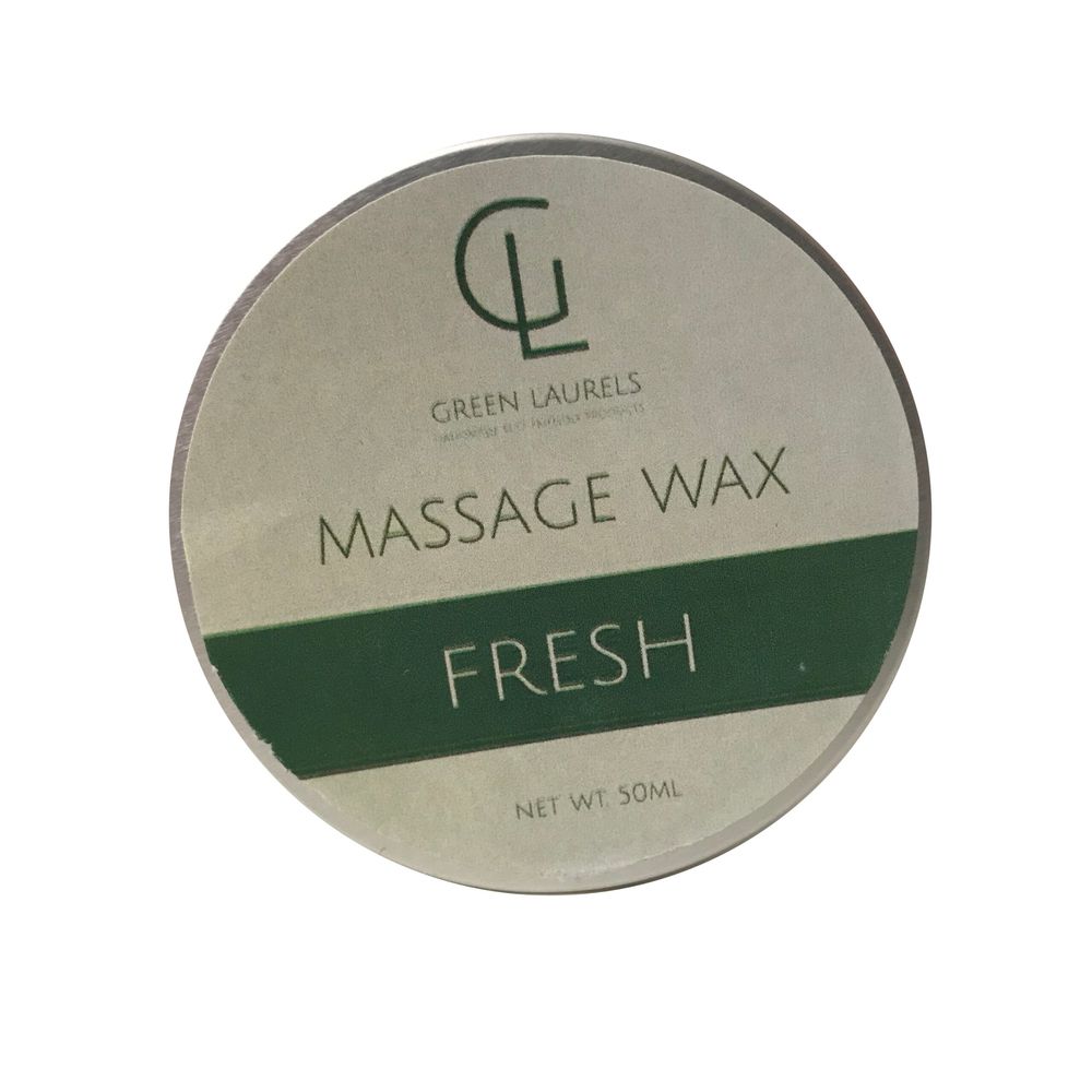 Premium Organic Massage Oil with Vitamin E Fresh with Eucalyptus Tea Tree and Peppermint