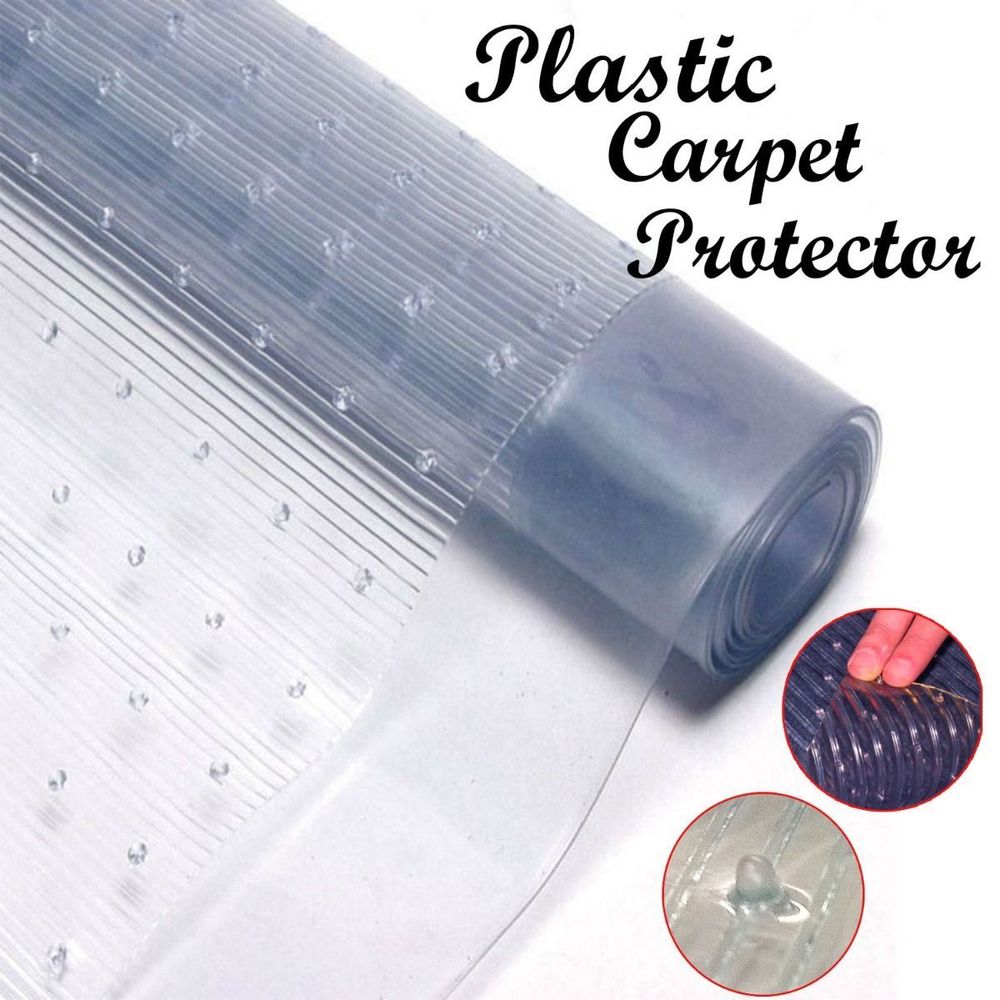 Vinyl Carpet Protector - 10ft x 27" - Easy to Clean