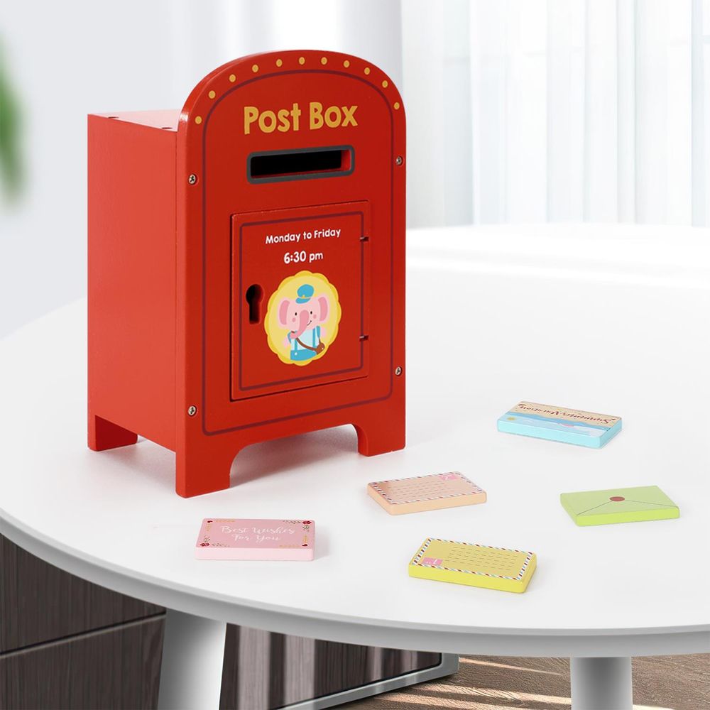 Wooden Elephant Postbox - Role Play Toy