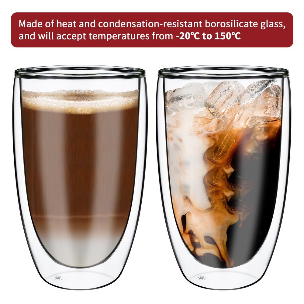 Double Wall Glasses Edgy