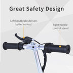 Teen Foldable Electric Scooters 120W w/ Brake Kickstand - High Quality