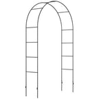 Outdoor Garden Arch, Metal Garden Arbor for Climbing Plants