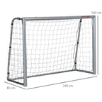 8ftx5ft Football Goal - Easy Setup - Net - for Training & Matches