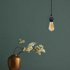 5 Pack Industrial Grey Pendant Light, Lampshade Addable E27 Lamp Holder Light