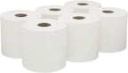 ASPECT Kitchen Rolls Centrefeed (24 Rolls, White) - 2 Ply Embossed Pattern Paper Towels - Strong and Absorbent Tissue Paper - UK Supplier - Wipe Away - for Commercial & Kitchen Use