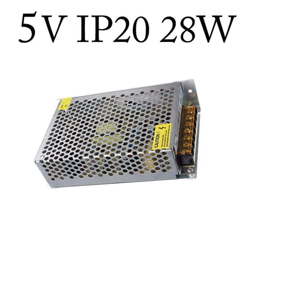 DC5V LED Driver Power Supply for LED Strip, GU10 UK - IP20, 240V