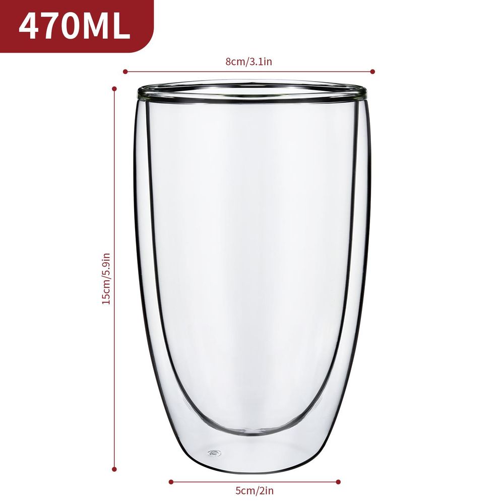 Double Wall Glasses Edgy