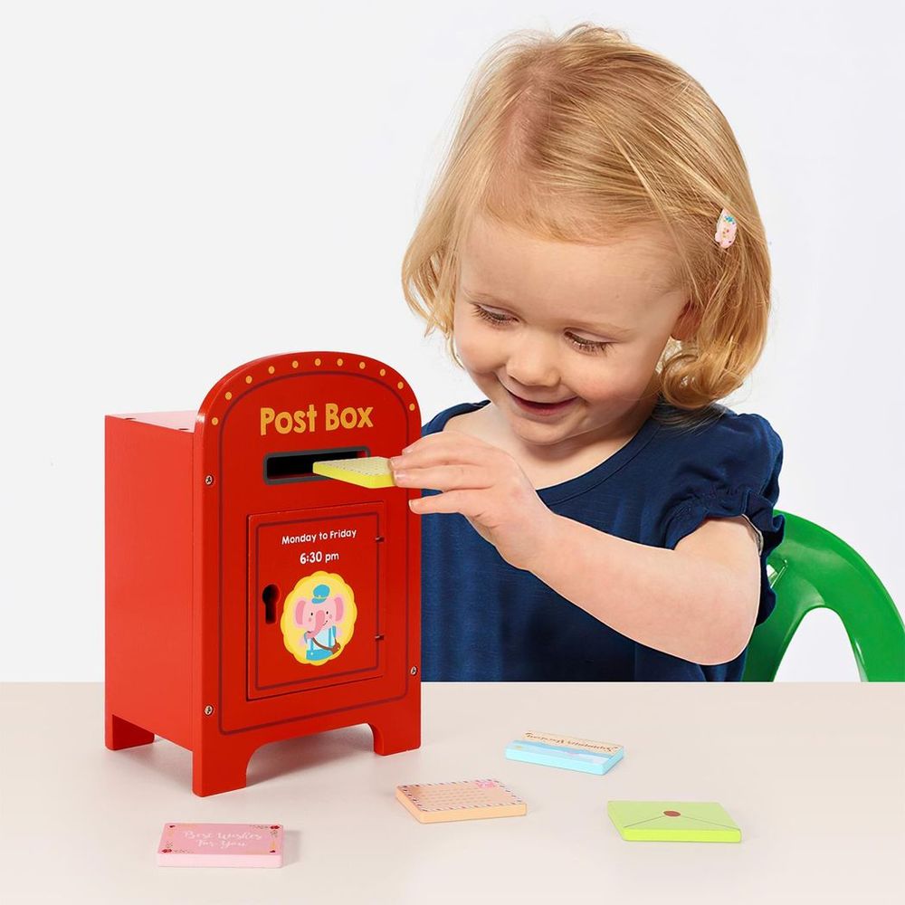 Wooden Elephant Postbox - Role Play Toy