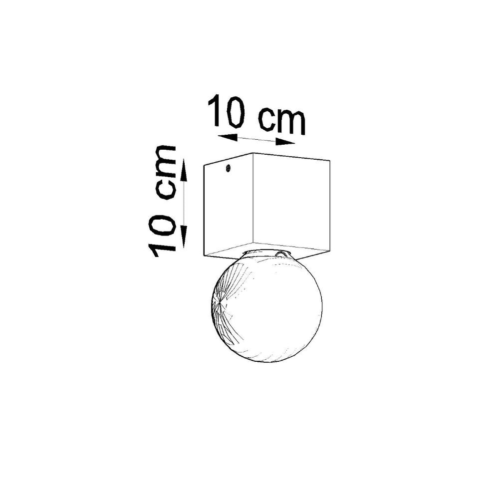 Wooden Ceiling Lamp - Scandinavian Design, E27 Socket