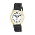 Womens Classic Strap Black/Gold Watch
