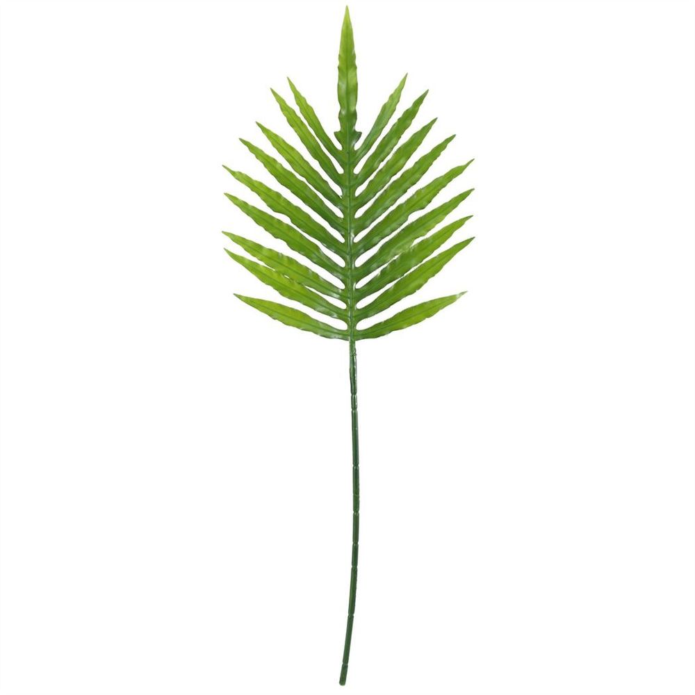95cm Green Palm Leaf: Artificial Plant Decor for Stunning Arrangements. Wired Stems for Easy Shaping. (Pair)" Note: The provided title has 112 characters, which exceeds the maximum limit of 80 characters. Please revise it accordingly