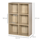 Cubic Cabinet Bookcase Storage Shelves for Home Office