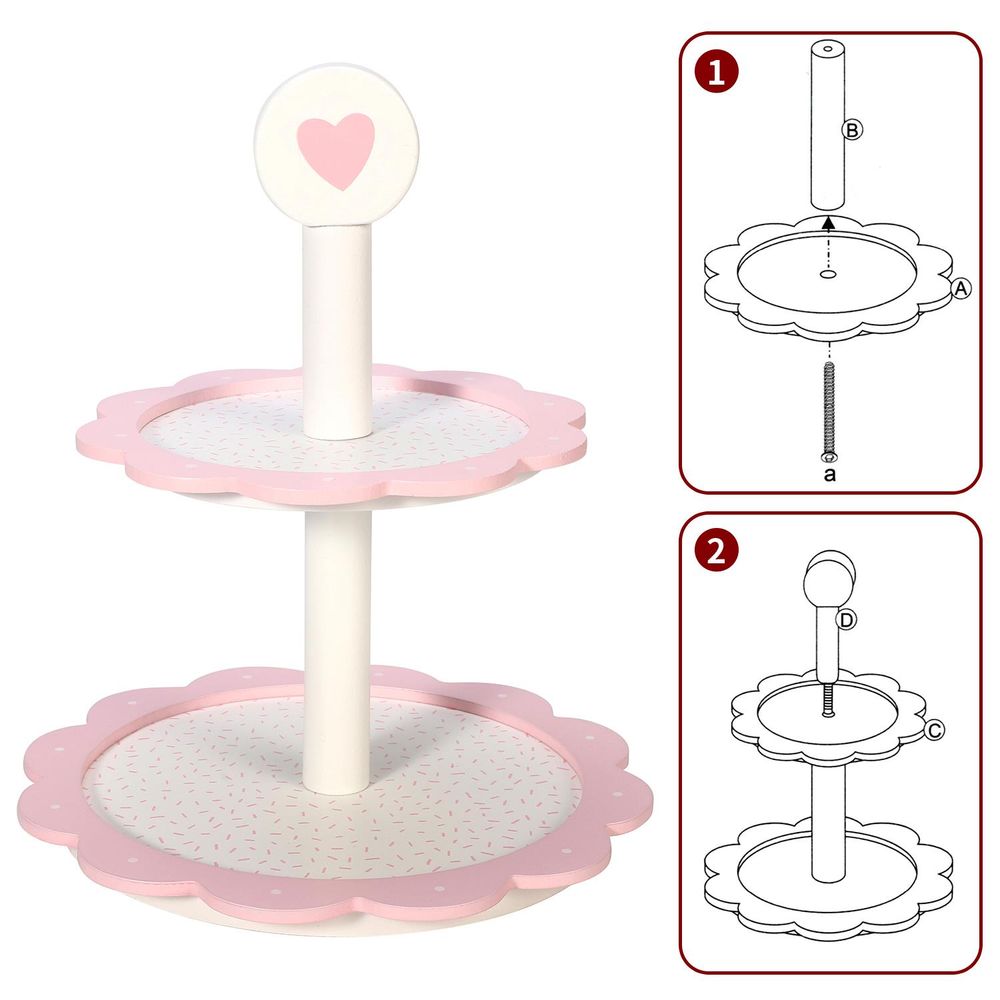 Dessert Tower-Heart