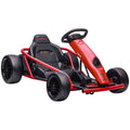 24V Electric Go Kart for Kids with Music, Horn Honking, Slow Start with Regular Detail