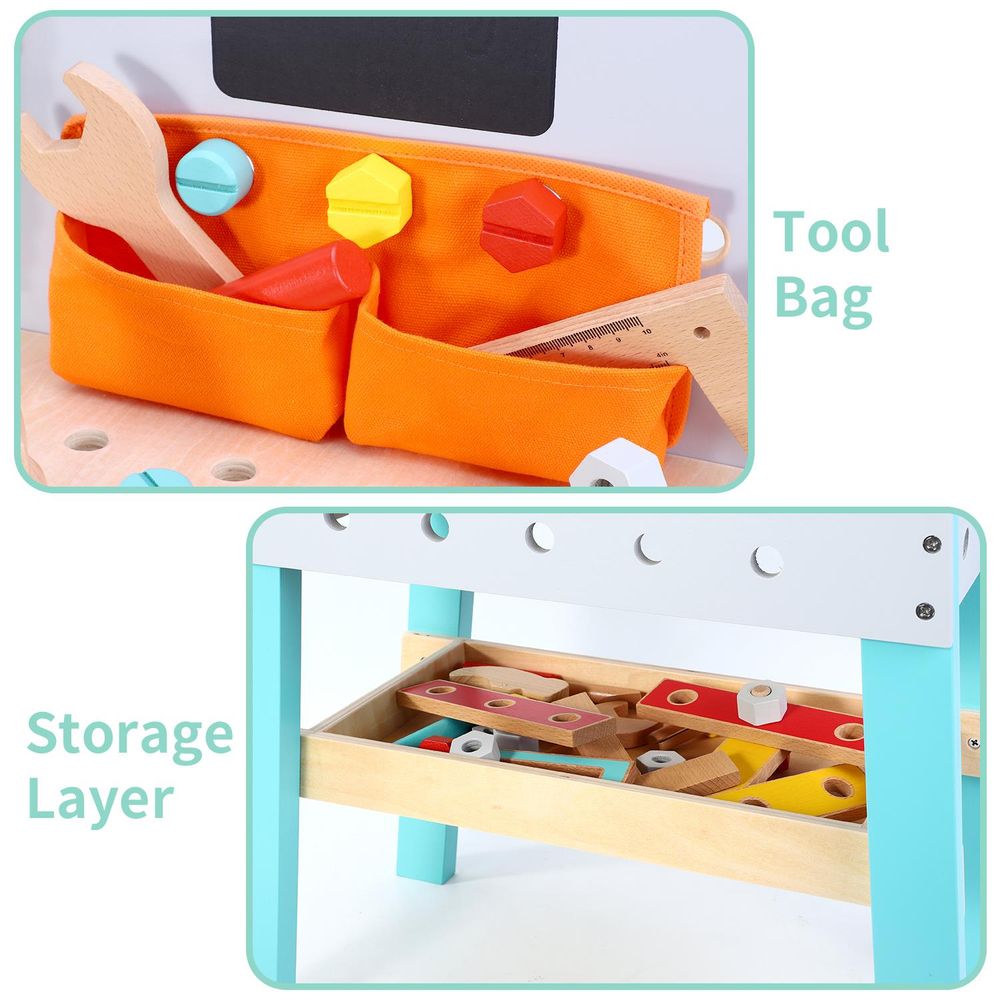 My First Workbench: DIY Toy for Little Builders