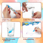 Deluxe Water Doodle Set - Large Drawing Area, Abundant Accessories, Non-Toxic & Eco-Friendly - Gift!