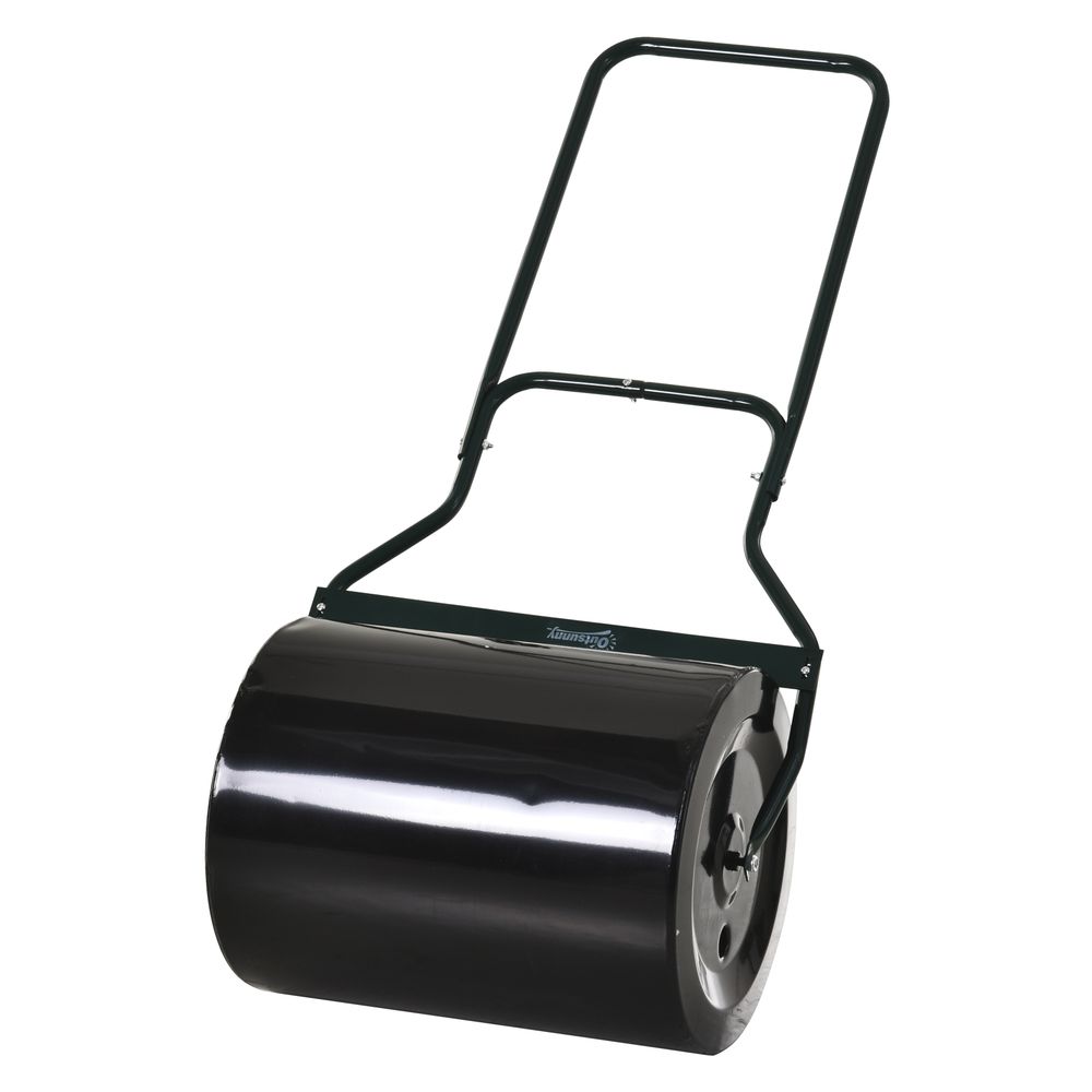 60L Steel Garden Roller - Easy Push & Pull - Fast & Efficient Rolling