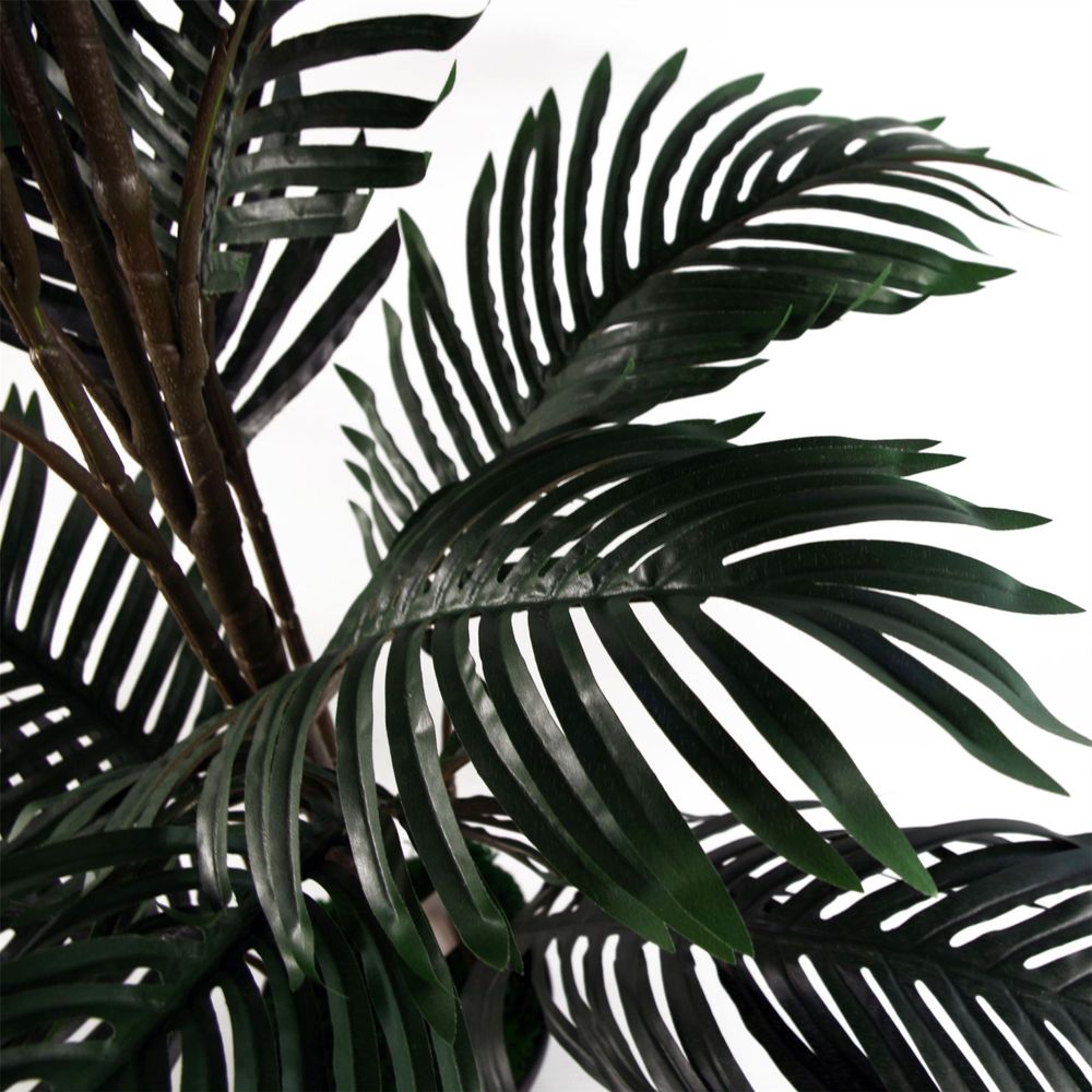 140cm Large Artificial Palm Tree - Realistic Greenery for Home - No Maintenance Needed