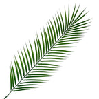 Realistic Artificial Palm Leaf - Pack of 6, 100cm