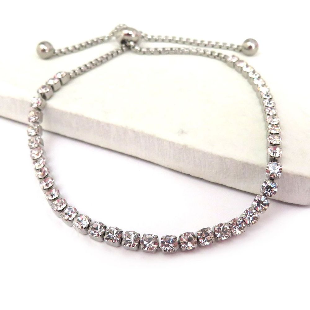 Diamante Slider Bracelet - Ideal Birthday or Christmas Gift