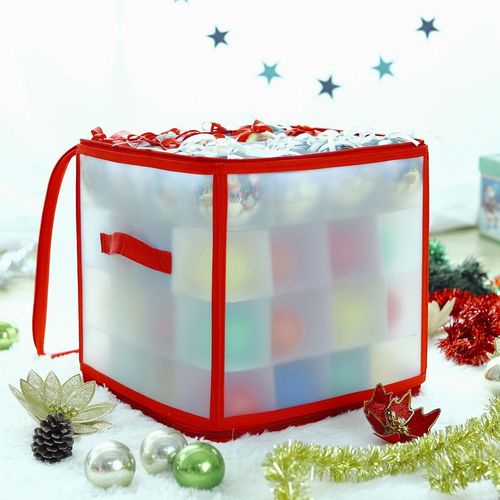 Xmas 64 Bauble Decorations Box