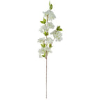 White Artificial Blossom Stems - Pack of 6 - 100cm - Silk Flowers