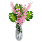 Artificial Monstera Leaf - 55cm Single Stem - Realistic and Versatile Decoration